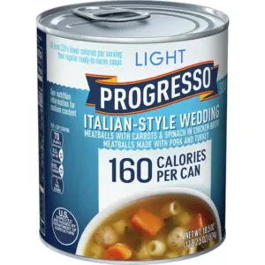 Progresso Light | Italian-Style Wedding Canned Soup | 18.5 Ounce | Single