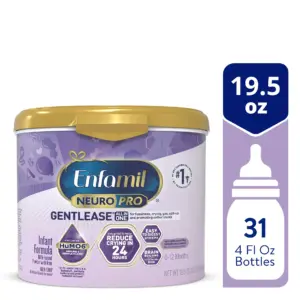 Enfamil NeuroPro Gentlease Powder Baby Formula for Premium Digestive Support | 19.5 Ounce Tub