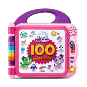 LeapFrog Learning Friends 100 Words Book,Pink (Premium Edition)