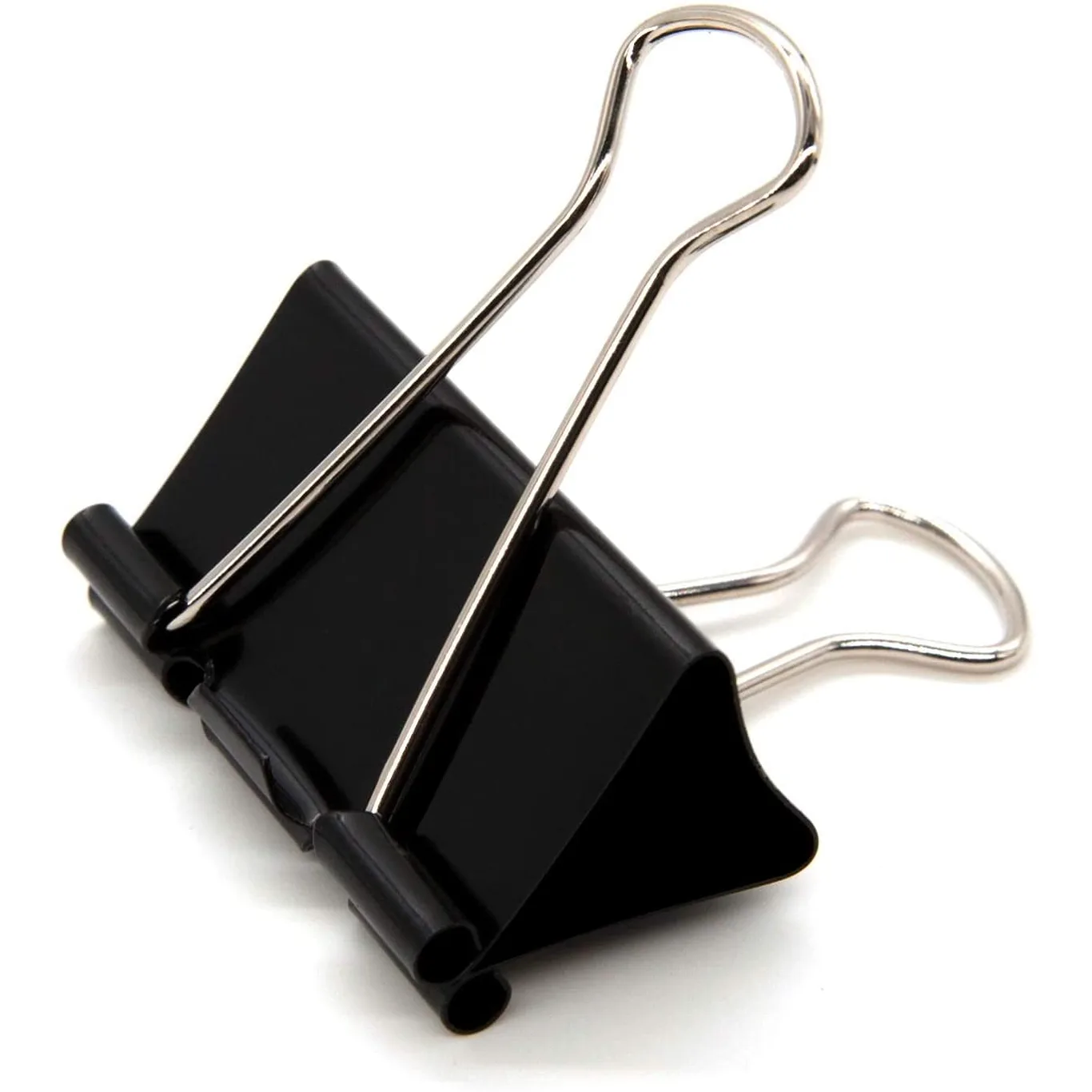 Extra Large Binder Clips 2.4-Inch (24 Pack) | Big Paper Clamps for Office Supplies | Black