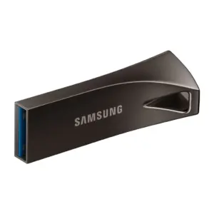 SAMSUNG BAR Plus 256GB | 400MB/s USB 3.1 Flash Drive Titan Gray (MUF-256BE4/AM) | 256 GB