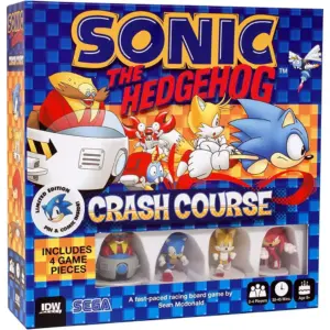 Sonic the Hedgehog Crash Course Board Game | Fast Racing Game by IDW Games