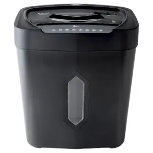 AU1230XA Anti-Jam 12-Sheet Crosscut Paper & Credit Card Shredder with 5.2-Gallon Wastebasket