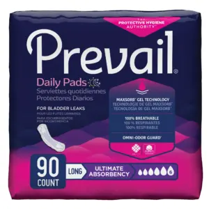 Prevail Daily Incontinent Pad 13 L Long Length PV-915/1 | Maximum | 156 Ct