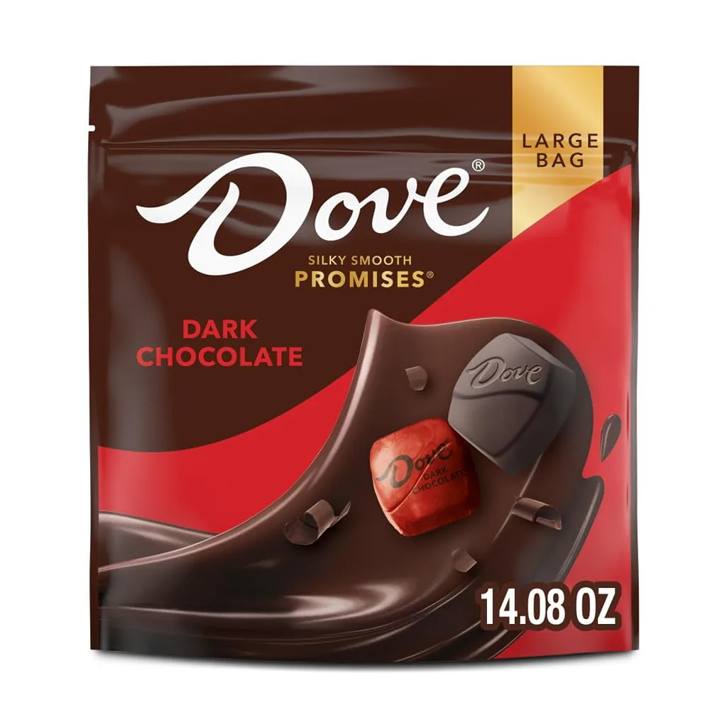 Dove Promises Valentines Day Dark Chocolate Candy Gifts | 14.08 Ounce Bag