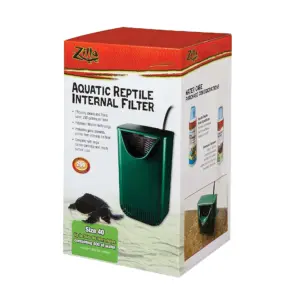 Zilla Aquatic Reptile Internal Filter | 40 Gallons | 40 gal
