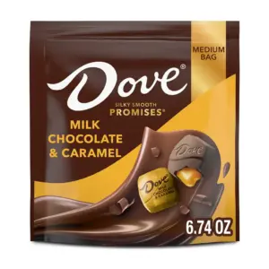 Dove Promises Milk Chocolate and Caramel Candy | 6.74 Ounce Bag | Single | 6.74ONZ