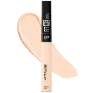 Maybelline Fit Me Liquid Concealer Makeup | Natural Coverage | Oil-Free | Ivory | 0.23 fl Ounce