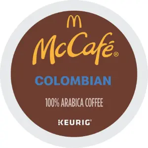 (4 pack) McCafe | Colombian Medium-Dark Roast K-Cup Coffee Pods | 24 Count | 96