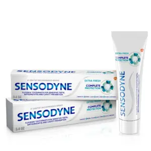 Sensodyne Complete Protection Sensitive Toothpaste | Extra Fresh | 3.4 Ounce | 2 Pack