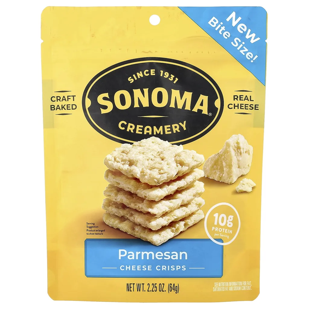 Sonoma Creamery Parmesan Cheese Crisps | 2.25 Ounce