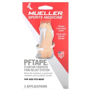 Mueller PFTape | Plantar Fasciitis Pain Relief Taping System | 3 Pack