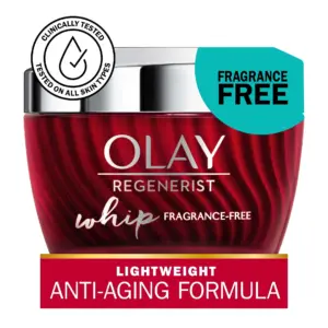 Olay Skin Care Whip Face Moisturizer | Fragrance-Free | Wrinkle Cream for All Skin Types | 1.7 Ounce
