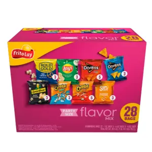 Frito-Lay Flavor Mix Variety Pack Snack Chips | 28 Count Multipack