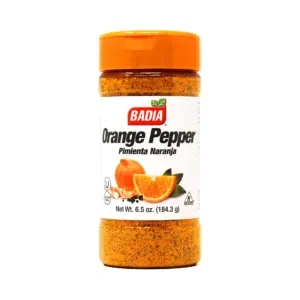 Badia Orange Pepper Seasoning | Pimienta Naranja | 6.5 Ounce Bottle