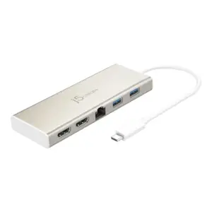j5create USB-C Dual HDMI Mini Laptop Dock | JCD381