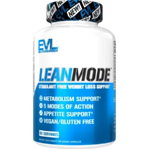 Melatonin with L-Theanine and GABA Deep Sleep Supplement | Natural Sleep Aid Formula for Recovery and Relaxation | Evlution Nutrition Sleep Mode Vegetarian Capsules 60ct