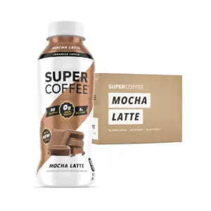 Kitu Super Coffee | Mocha Protein Coffee | 12 Pack | 12 fl Ounce