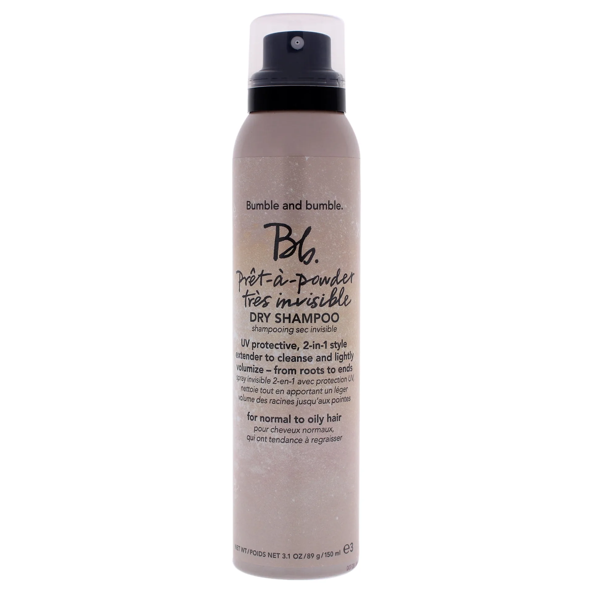 Bumble & Bumble Pret-a-Powder Tres Invisible Dry Shampoo | 3.1 Ounce Dry Shampoo