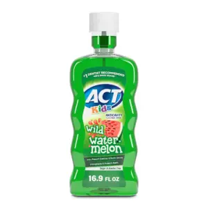 ACT Kids Anticavity Fluoride Mouthwash | Wild Watermelon | 16.9 fl. Ounce