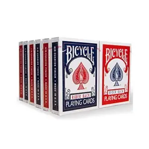 Bicycle 807 Playing Cards Standard Index Rider Back (Pack of 12) (Premium Edition)