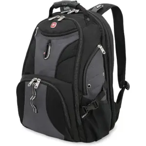 SWISSGEAR Bloom Laptop Backpack | Compact/Lite for Men/Women | College/Office/Everyday | Black/Black