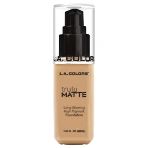 L.A. COLORS Liquid Truly Matte Foundation | Soft Beige | 1.35 fl Ounce