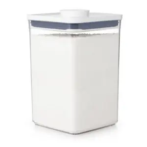 OXO Plastic Airtight 6.3 Food Storage Canister | White