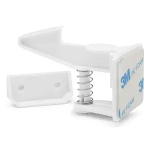 12 Packs Cabinet Locks Child Safety | Baby Safety Cabinet Locks with Screws Baby Proof Drawer Lock Child Proofing Cabinets Latches for Kids Latch(Standard)