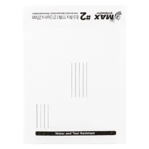 Duck Max Strength Self-Sealing Poly Bubble Mailer #2 | 8.5 x 11 | Solid White | Single