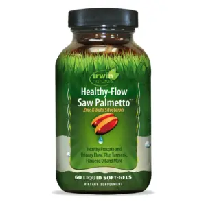 Irwin Naturals Healthy-Flow Saw Palmetto | 60 Liquid Soft-Gels