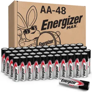 Energizer AAA Batteries | Triple A Long-Lasting Alkaline Power Batteries (32 Pack)