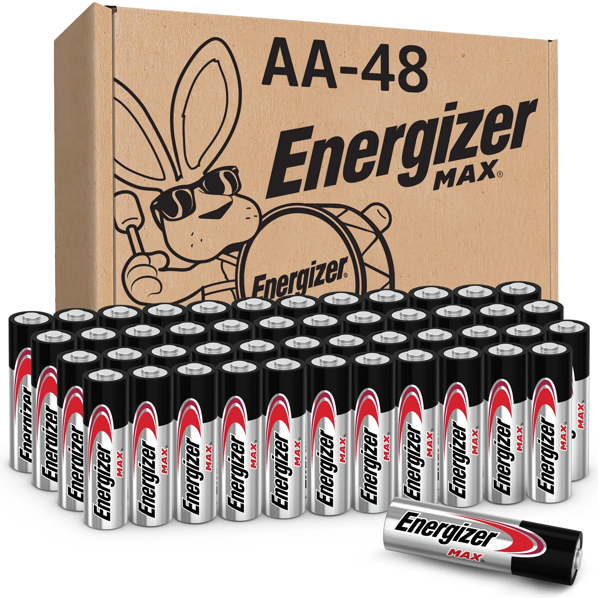 Energizer AAA Batteries | Triple A Long-Lasting Alkaline Power Batteries (32 Pack)