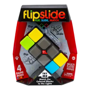Flipslide | 4 Game Modes | Family Friendly | Multi Player | Puzzle Cube | Moose Games | Ages 8+