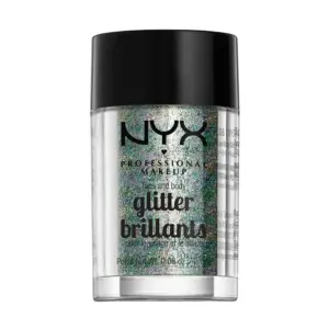 NYX Professional Makeup Face & Body Glitter Brillants | Crystal | 0.08 fl Ounce | 06