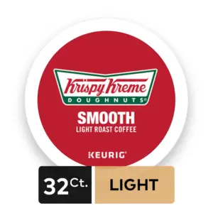 (4 pack) Krispy Kreme Classic Coffee | Medium Roast K-Cup Coffee Pods | 24 Count
