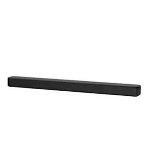 Sony HT-S100F 2.0ch Soundbar with Bass Reflex Speaker | Integrated Tweeter & Bluetooth | (HTS100F) | easy setup | compact | home office use with clear sound black
