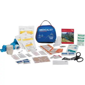 Adventure Medical Kits Mountain Series Medical Kit | Hiker | Emergency Medical First Aid Kit | For 2 People for 2 Days | Comes with a Trauma Pad | Medicine | Guide Book and More