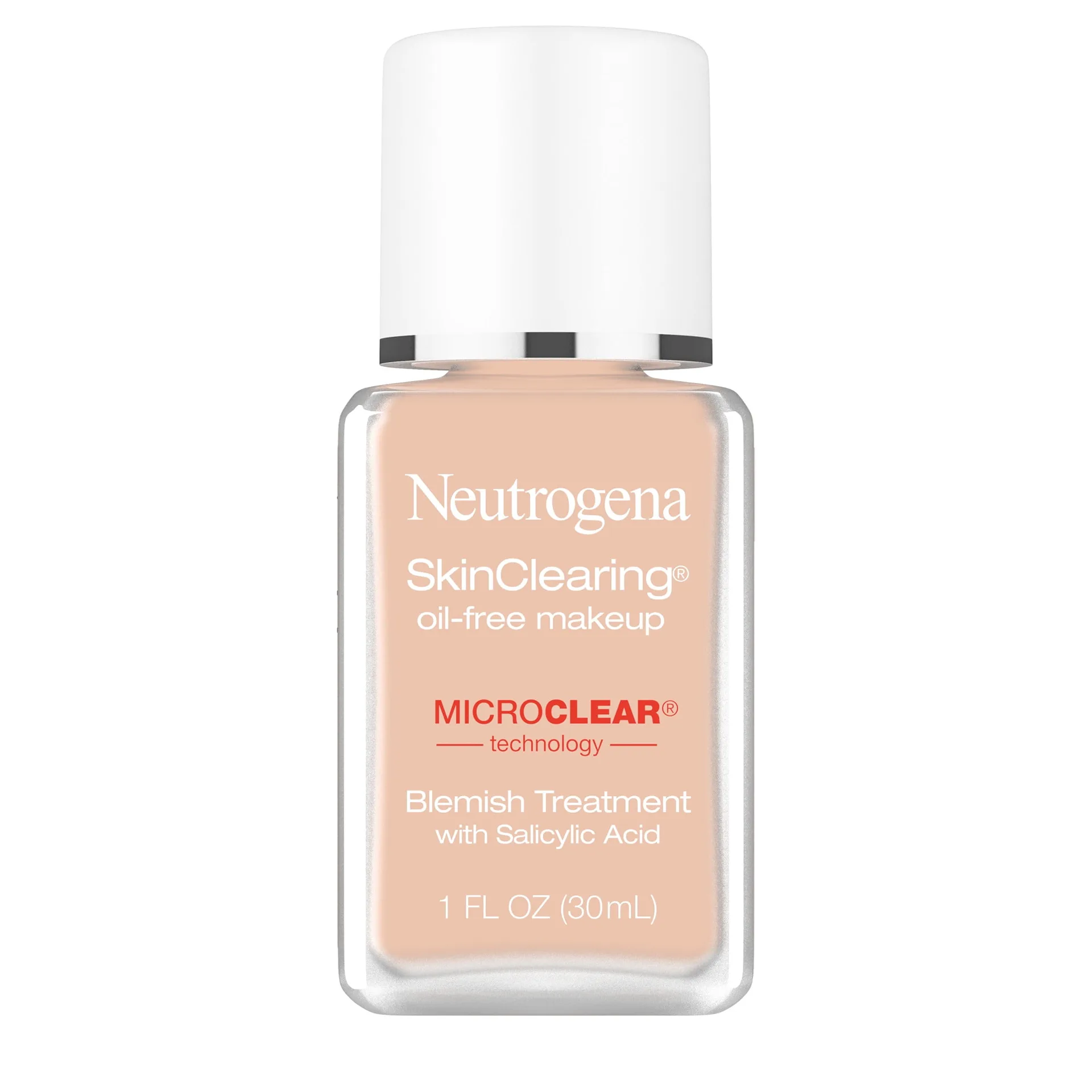 Neutrogena SkinClearing Foundation for Acne | Buff | 1 fl. Ounce