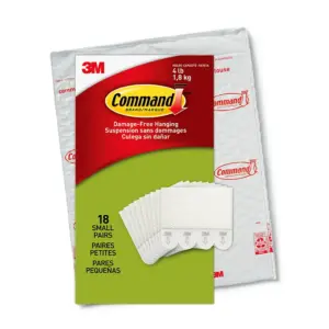 Command Picture Hanging Strips | Decorate Damage-Free | 18 Pairs (36 Strips) | Ships Inch Own Container
