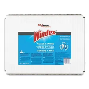 Windex Glass Cleaner with Ammonia-D | 5 gal Bag-Inch-Box Dispenser 696502