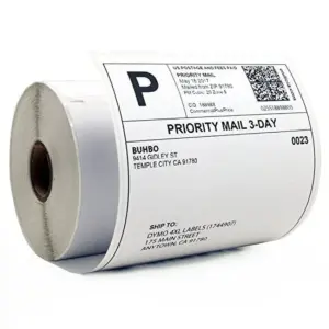 Buhbo DYMO 4XL Compatible 4 x 6 Shipping Label 1744907 | White (220 Per Roll)