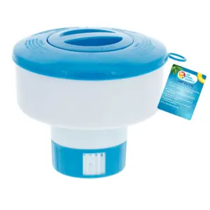 U.S. Pool Supply Pool Floating Collapsible Chlorine 3 Tablet Chemical Dispenser | 7 Diameter