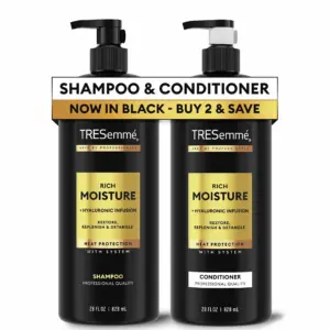 Tresemme Rich Moisture Shampoo & Conditioner Set | 28 Ounce 2 Count