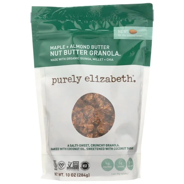 Purely Elizabeth Maple + Almond Butter Granola | 10 Ounce