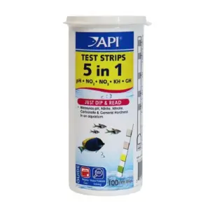 API 5 Inch 1 Aquarium Test Strips | 100 Strips