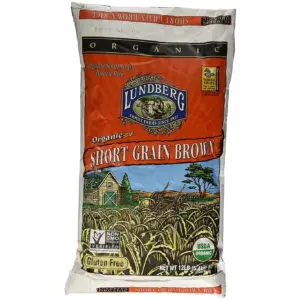 Lundberg Organic Short Grain Brown Rice | 12 Pounds