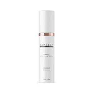 DRMTLGY Anti Aging Clear Face Sunscreen & Facial Moisturizer with Broad Spectrum SPF 45. Oil Free | Zinc Oxide Sunscreen For Sensitive Skin & Acne Prone Skin