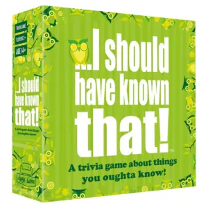 I Should Have Known That | a Trivia Game About Things You Ought to Know | by Hygge Games