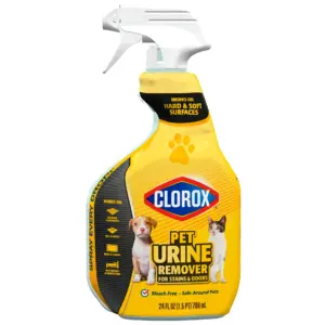 Clorox Pet Carpet Stain Remover for Urine Stains & Odors | 24 fl Ounce | Single